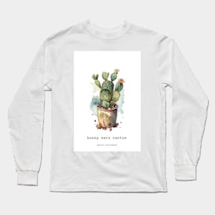 Bunny Ears Cactus Long Sleeve T-Shirt